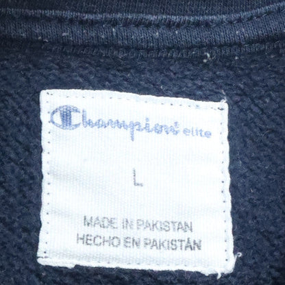 Mens UK Size L Champion Blue Pullover Sweatshirt
