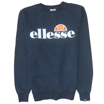 Womens UK Size 8 ellesse Blue Pullover Sweatshirt