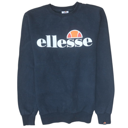 Womens UK Size 8 ellesse Blue Pullover Sweatshirt