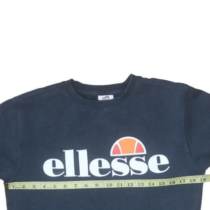Womens UK Size 8 ellesse Blue Pullover Sweatshirt