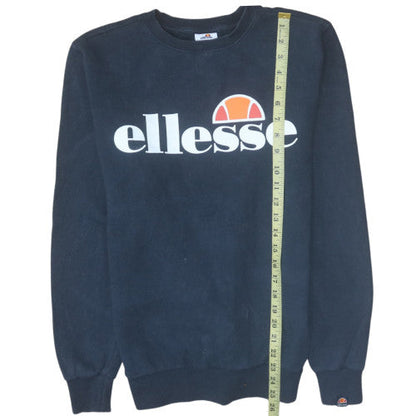 Womens UK Size 8 ellesse Blue Pullover Sweatshirt