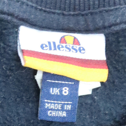 Womens UK Size 8 ellesse Blue Pullover Sweatshirt