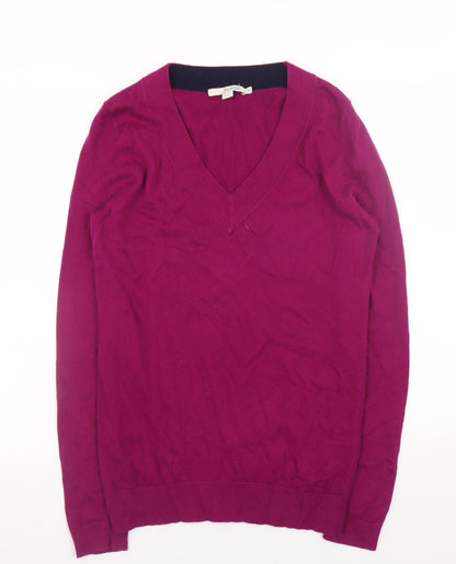 Womens UK Size XS Boden Purple Pullover Jumper