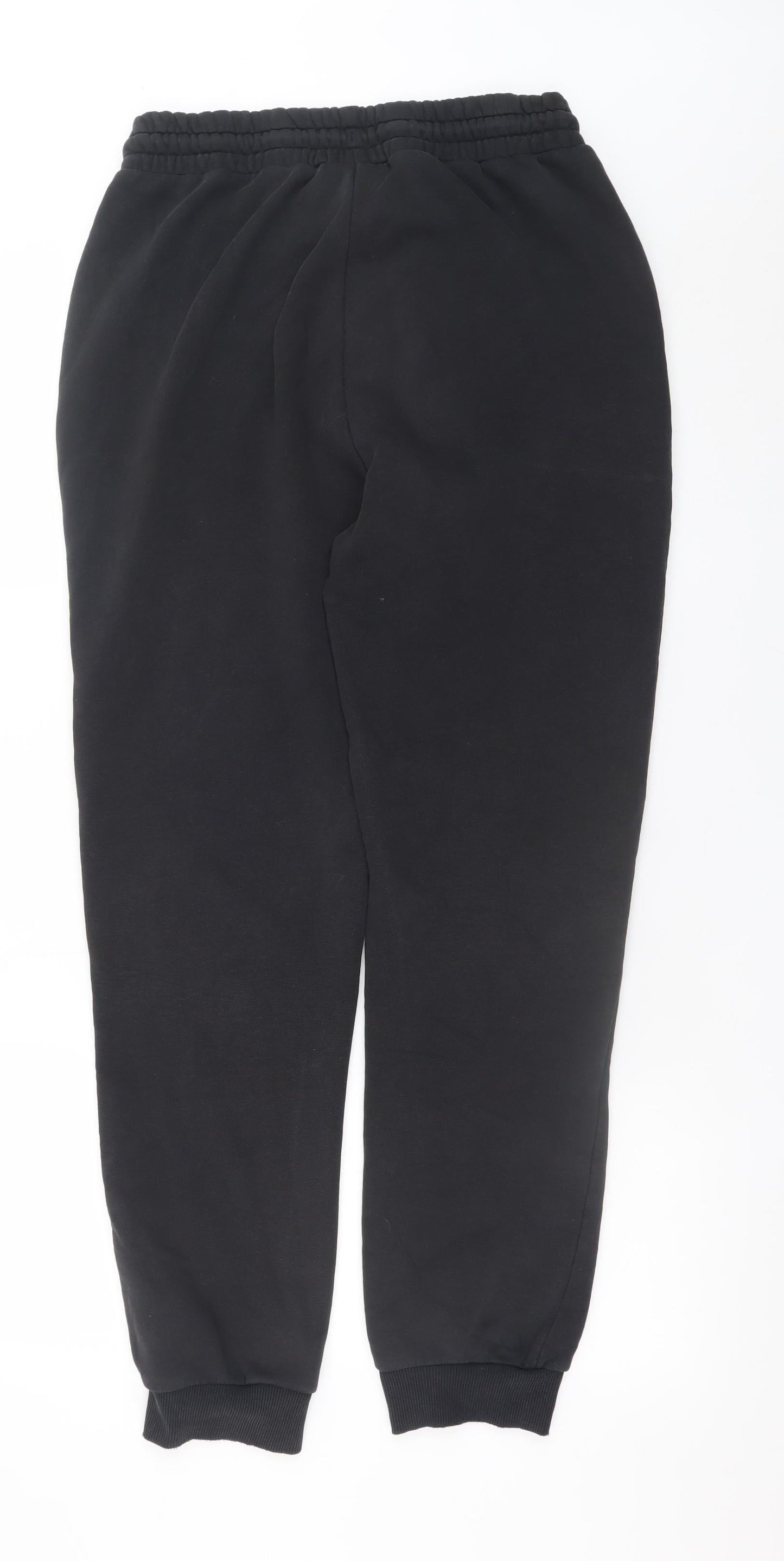Mens UK Size M FILA Regular Fit Jogger Black Trousers