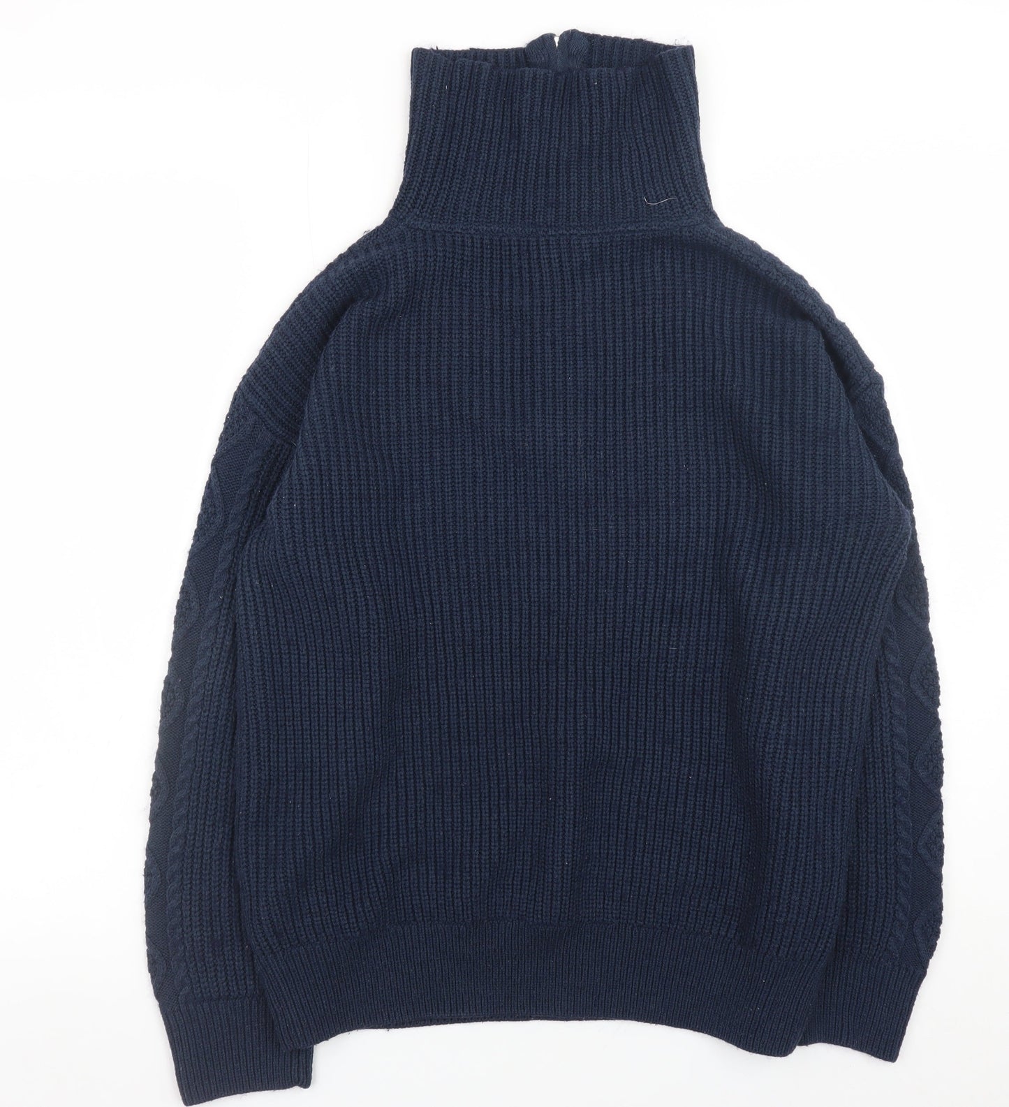 Womens UK Size 14 Crew Clothing Company Blue Pullover Jumper