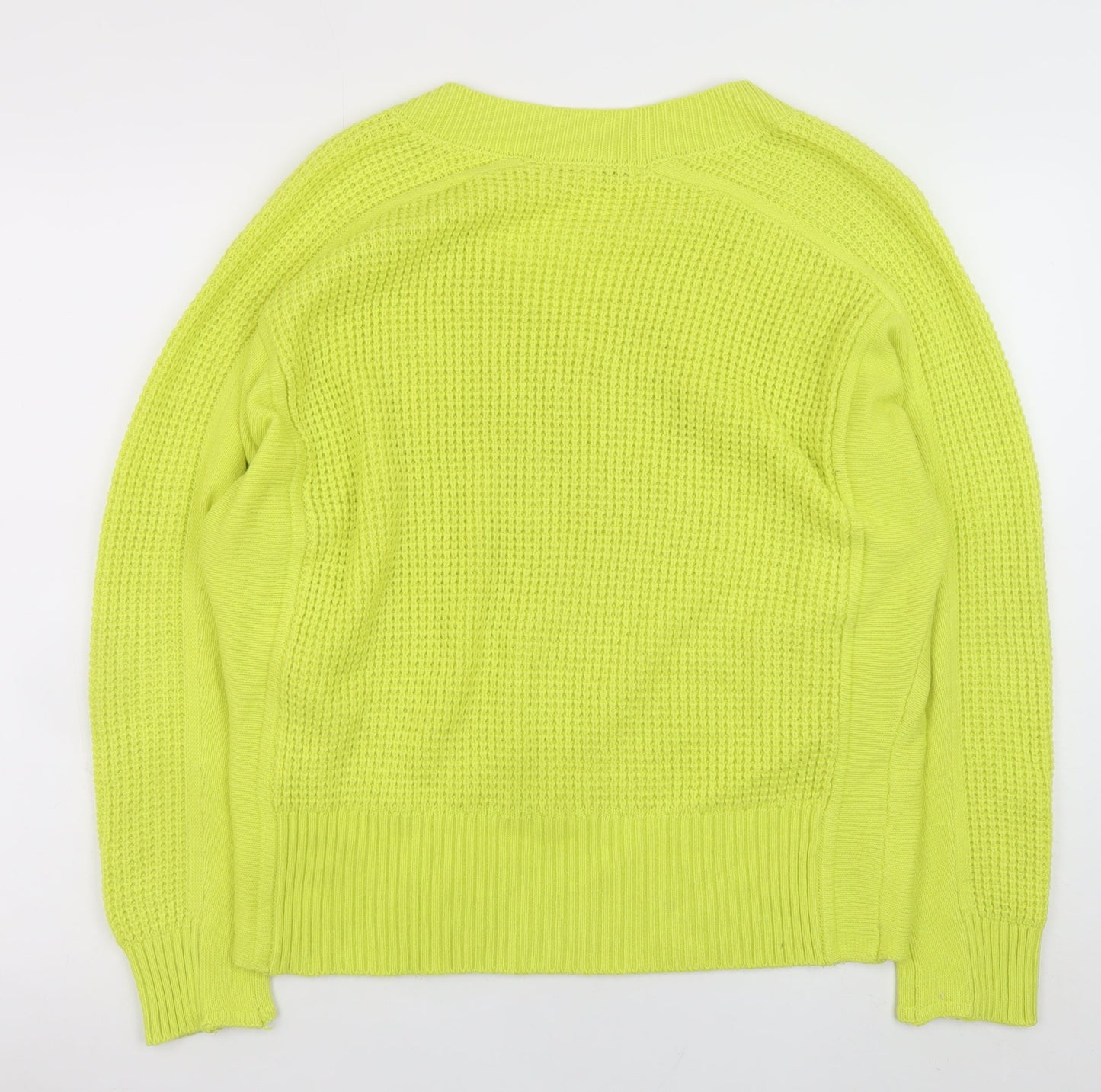 Womens UK Size M NEXT Yellow Pullover Jumper