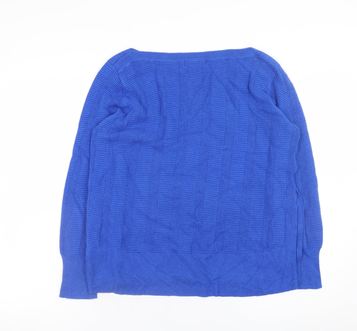 Womens UK Size 14 Marks and Spencer Blue Pullover Jumper