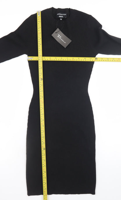 Womens UK Size XS Wednesday's Girl Bodycon Dress