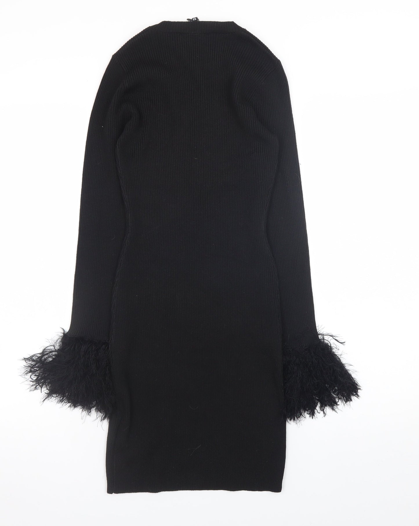 Womens UK Size XS Wednesday's Girl Bodycon Dress