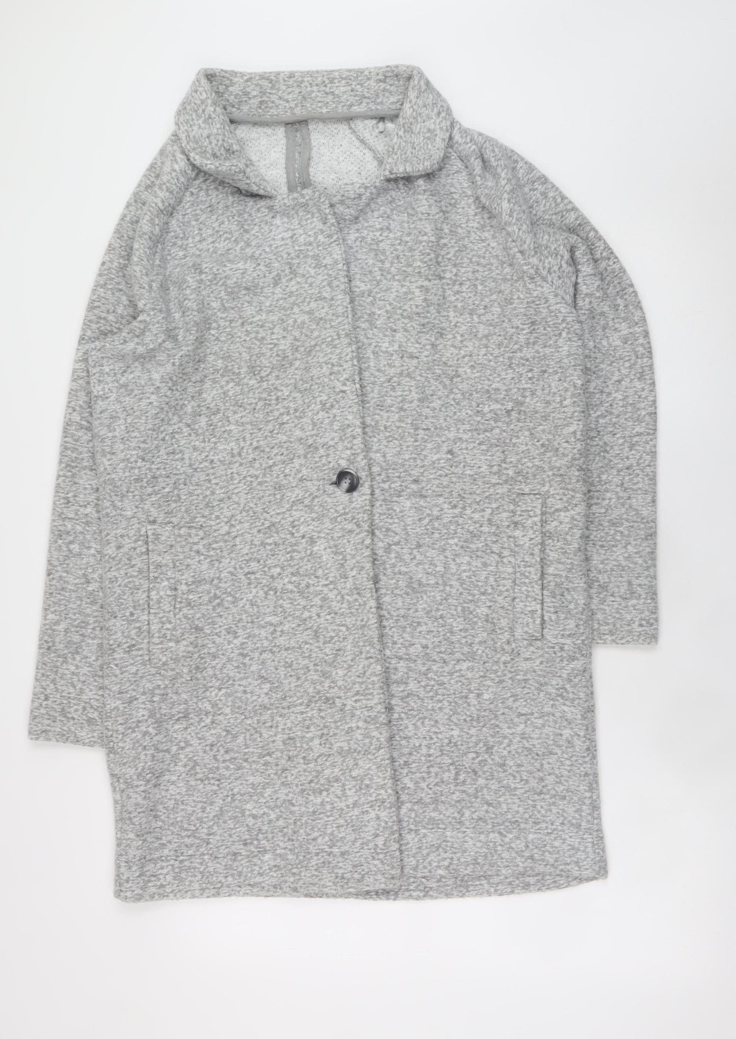 Womens UK Size 12 NEXT Grey Overcoat