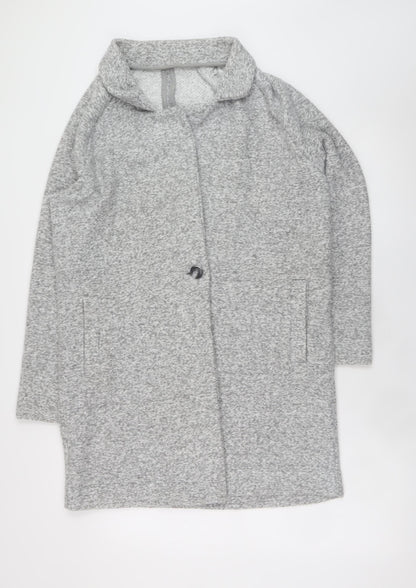 Womens UK Size 12 NEXT Grey Overcoat