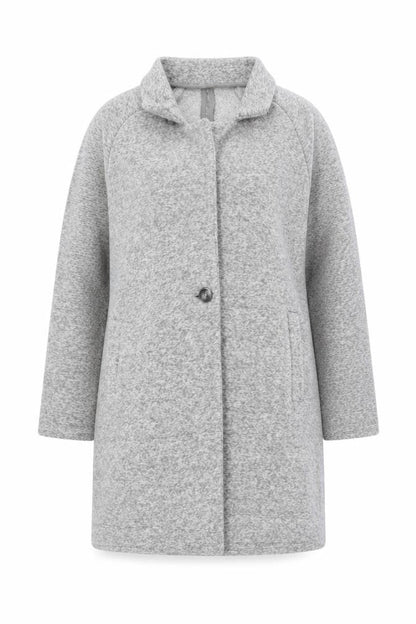 Womens UK Size 12 NEXT Grey Overcoat
