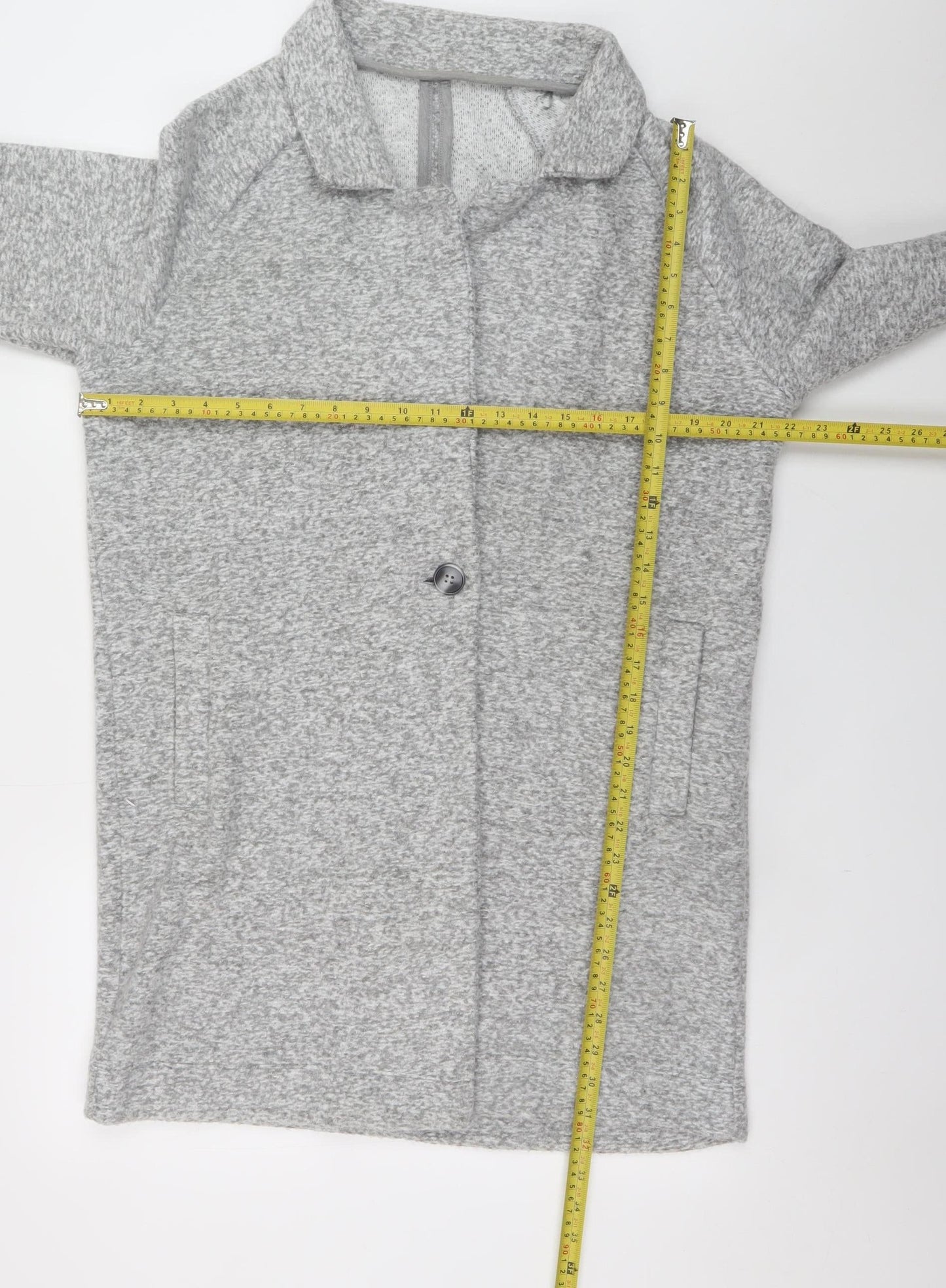 Womens UK Size 12 NEXT Grey Overcoat