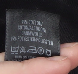 Womens UK Size 16 Marks and Spencer Black Pullover Sweatshirt