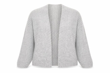 Womens UK Size M NEXT Grey Cardigan Jumper