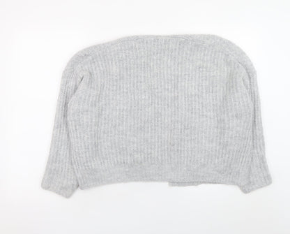 Womens UK Size M NEXT Grey Cardigan Jumper