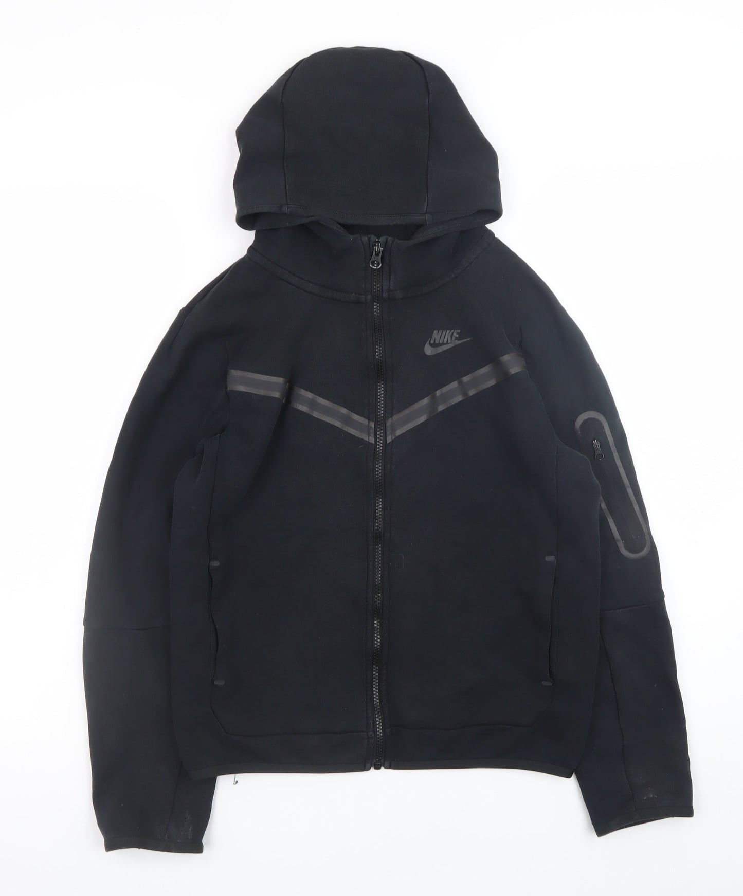 Teens UK Size L Nike Black Full Zip Hoodie