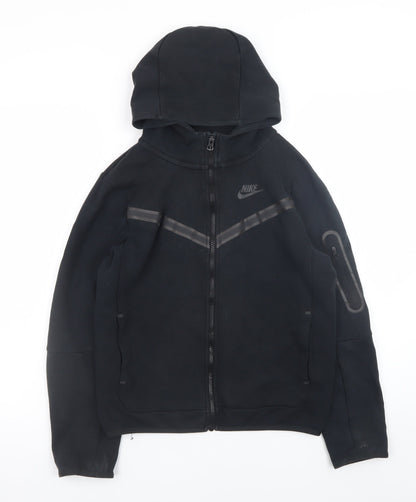 Teens UK Size L Nike Black Full Zip Hoodie