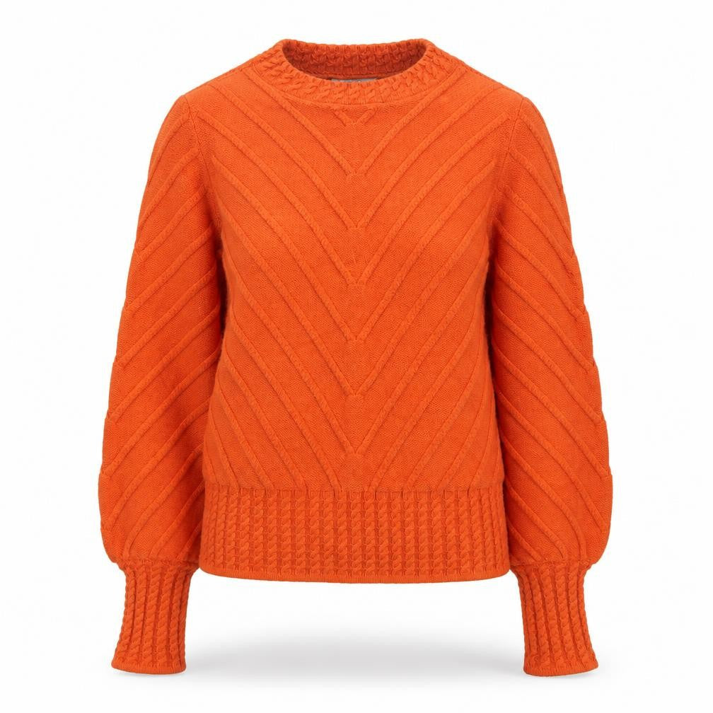 Womens UK Size 8 Joe Browns Orange Pullover Jumper