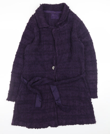 Womens UK Size 14 Monsoon Purple Cardigan Jumper
