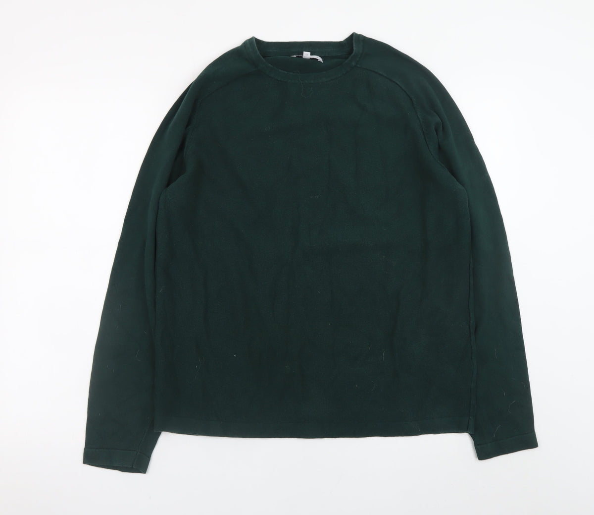 Mens UK Size L Red Herring Green Pullover Jumper