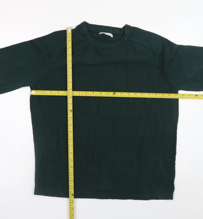 Mens UK Size L Red Herring Green Pullover Jumper