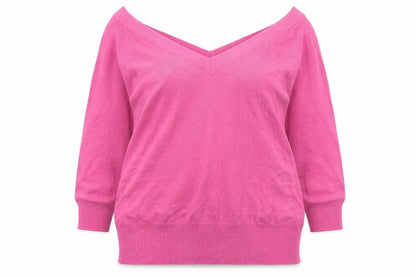 Womens UK Size 16 Fenn Wright Manson Pink Pullover Jumper