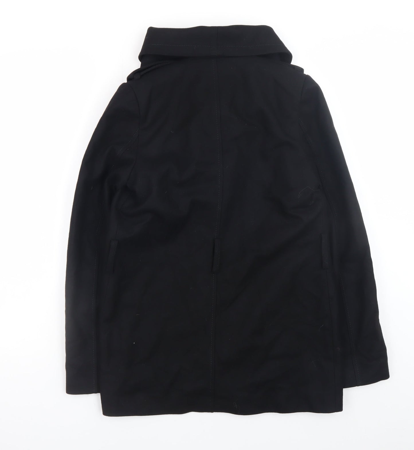 Womens UK Size 8 Ted Baker Black Overcoat