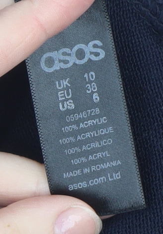 Womens UK Size 10 ASOS Jumper Dress