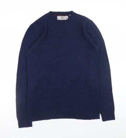 Mens UK Size M South Coast Blue Pullover Jumper