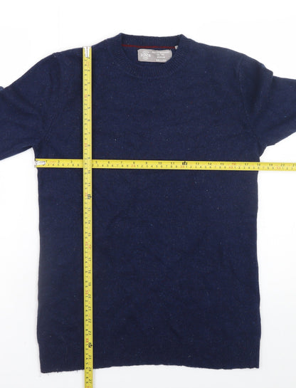 Mens UK Size M South Coast Blue Pullover Jumper