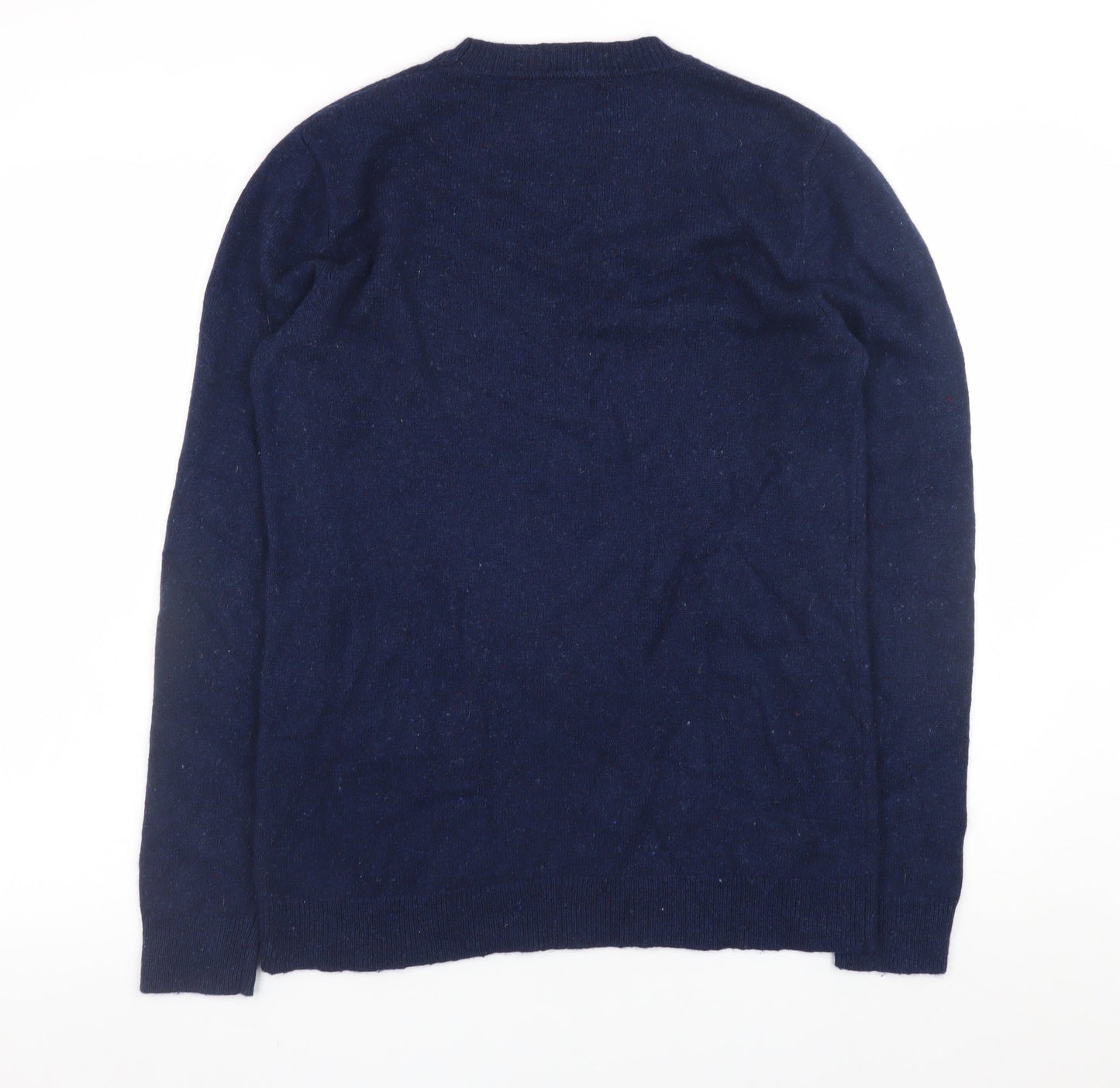 Mens UK Size M South Coast Blue Pullover Jumper