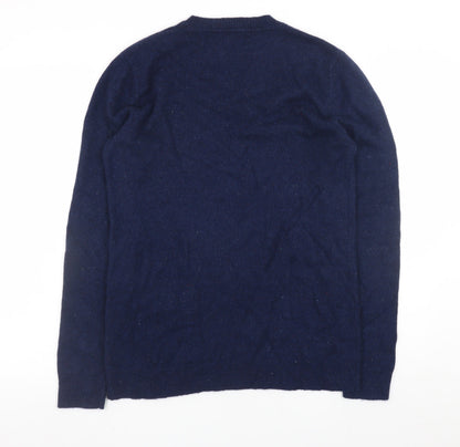Mens UK Size M South Coast Blue Pullover Jumper