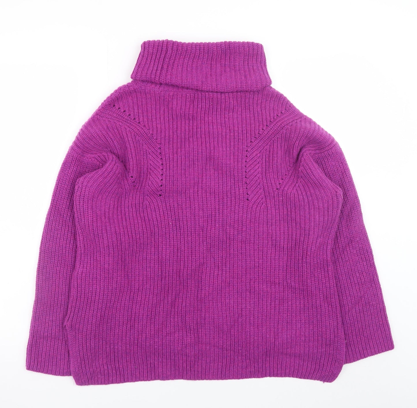 Womens UK Size 12 Fat Face Purple Pullover Jumper