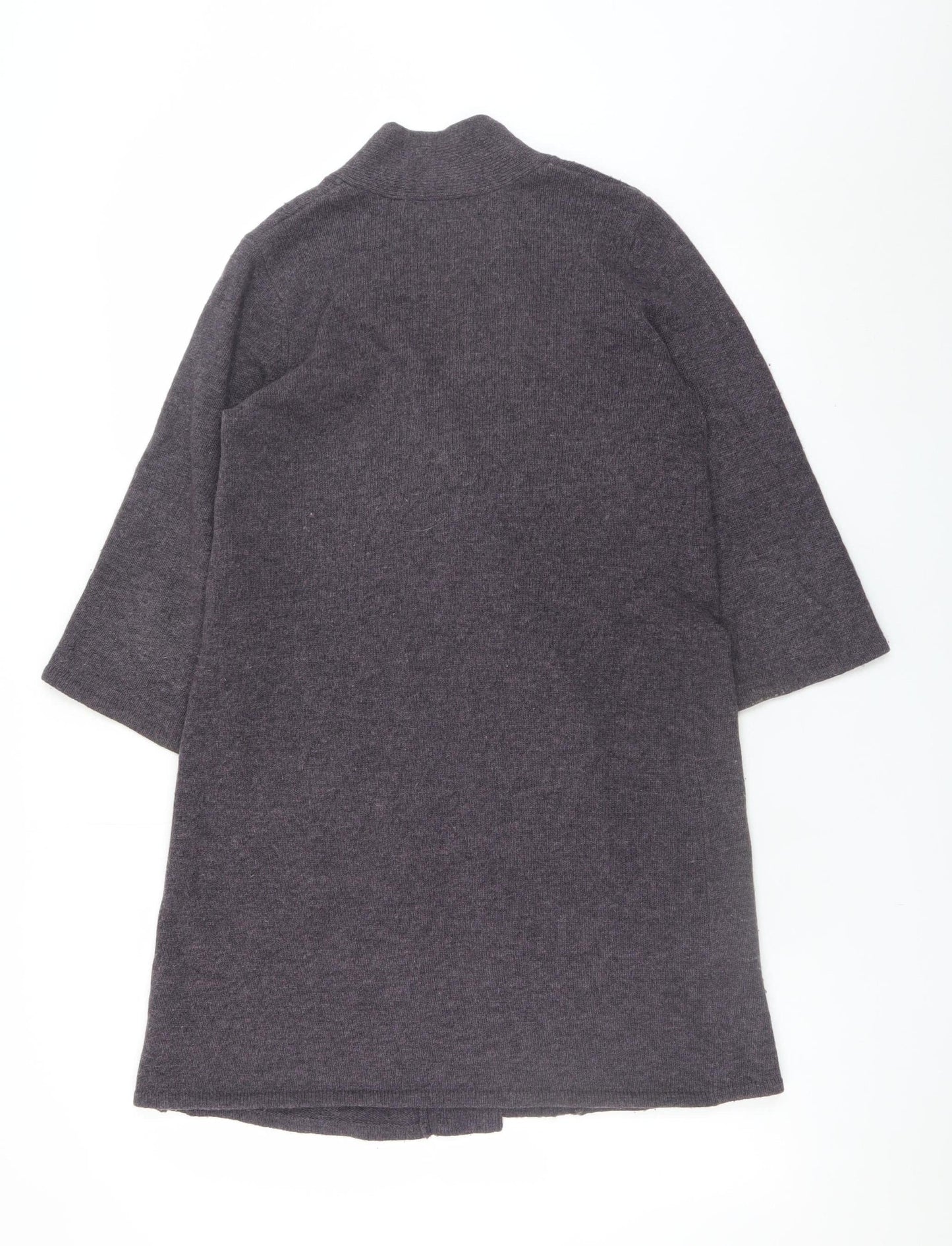 Womens UK Size 10 Kenar Grey Cardigan Jumper