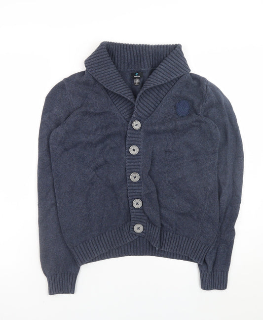 Boys UK Size 13 Years Firetrap Blue Cardigan Jumper