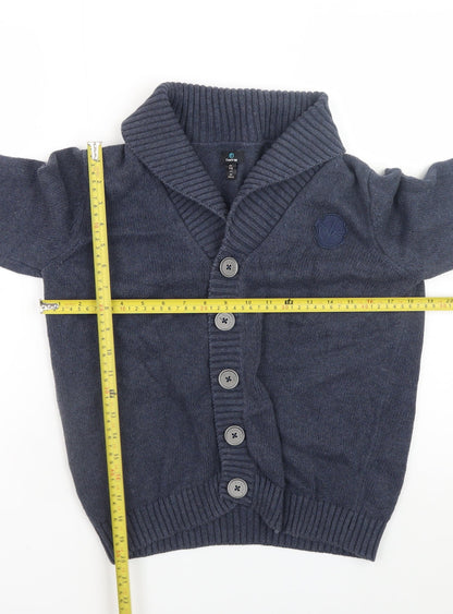 Boys UK Size 13 Years Firetrap Blue Cardigan Jumper