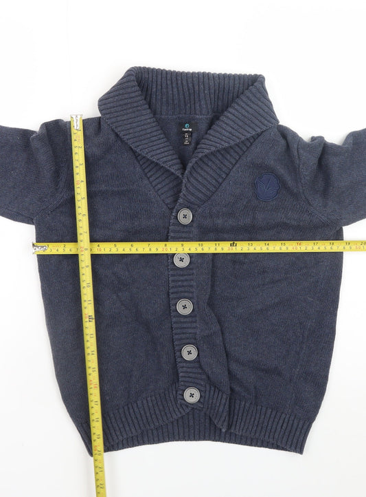 Boys UK Size 13 Years Firetrap Blue Cardigan Jumper