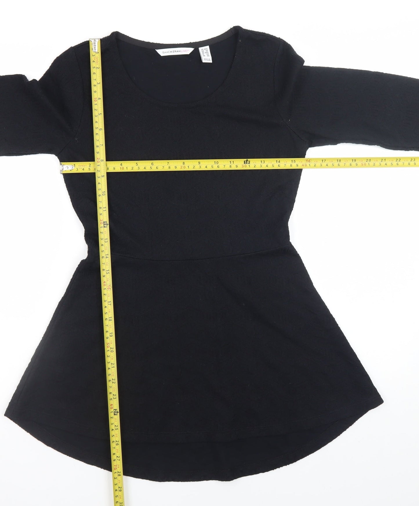 Womens UK Size XS Isaac Mizrahi Live Fit & Flare Dress
