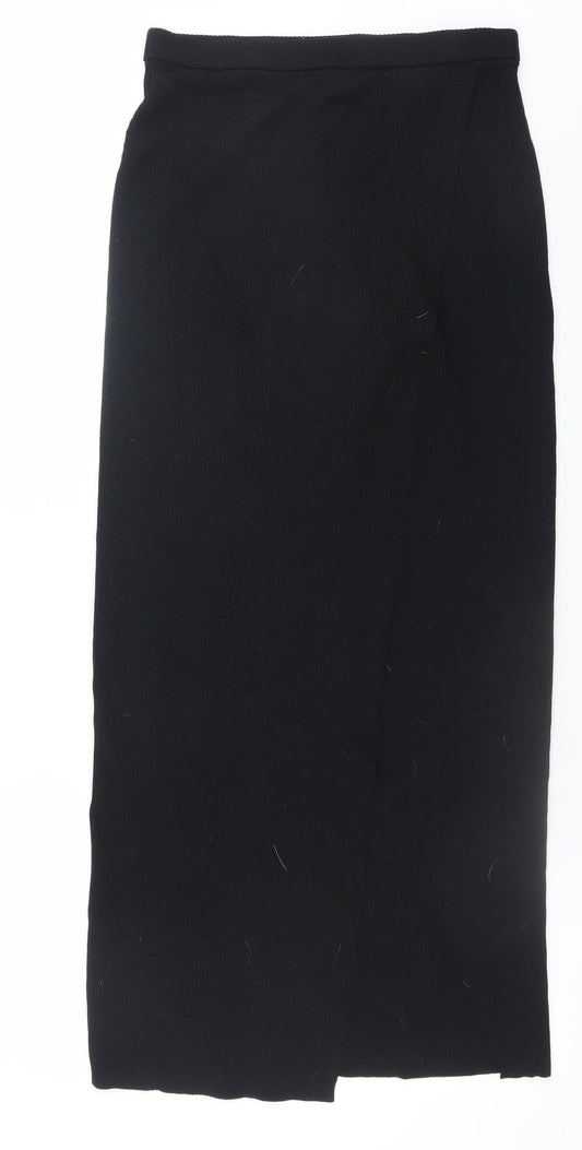 Womens UK Size S Monki Wrap Knit Skirt