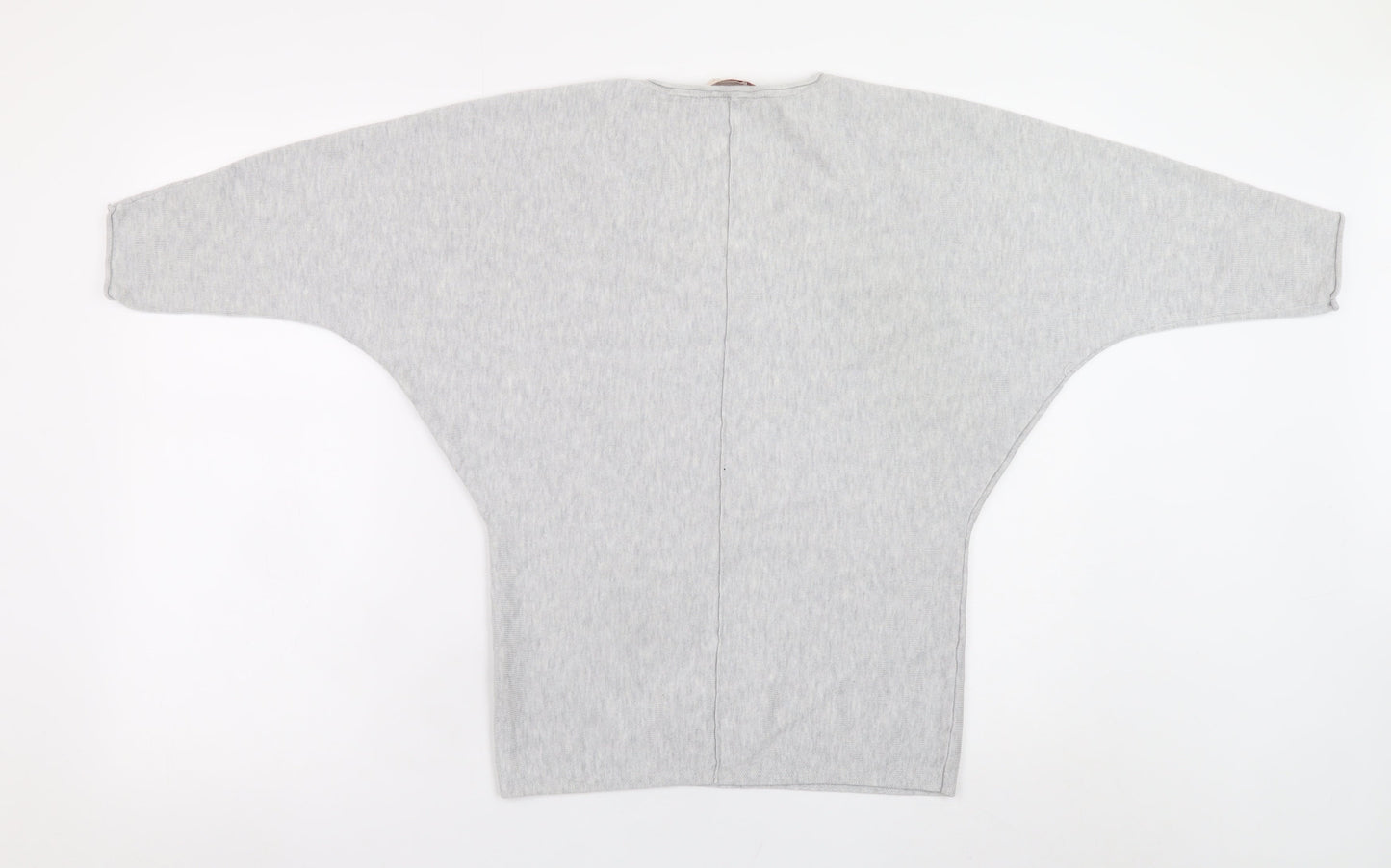 Womens UK Size 8 Mauvette Grey Pullover Jumper