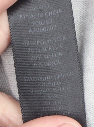 Womens UK Size 8 Mauvette Grey Pullover Jumper