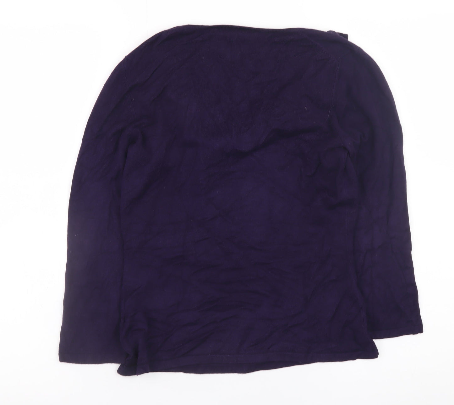 Womens UK Size 10 Phase Eight Purple Pullover Jumper