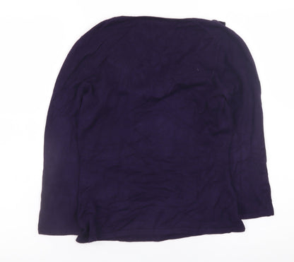 Womens UK Size 10 Phase Eight Purple Pullover Jumper