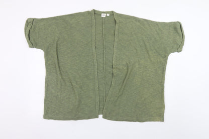 Womens UK Size XS Gap Green Cardigan Jumper