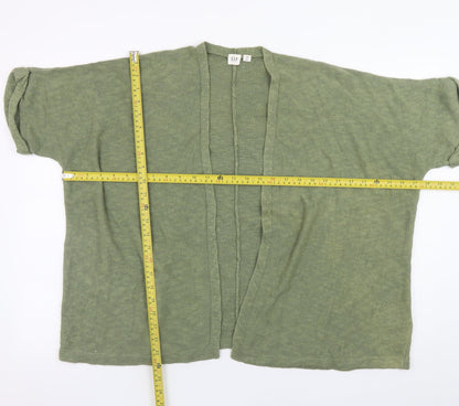Womens UK Size XS Gap Green Cardigan Jumper