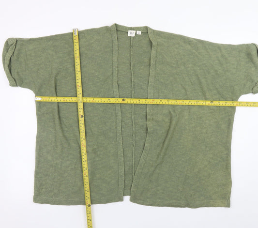 Womens UK Size XS Gap Green Cardigan Jumper
