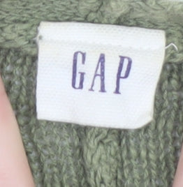 Womens UK Size XS Gap Green Cardigan Jumper
