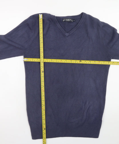 Mens UK Size M Kensington Dockside & Co. Blue Pullover Jumper