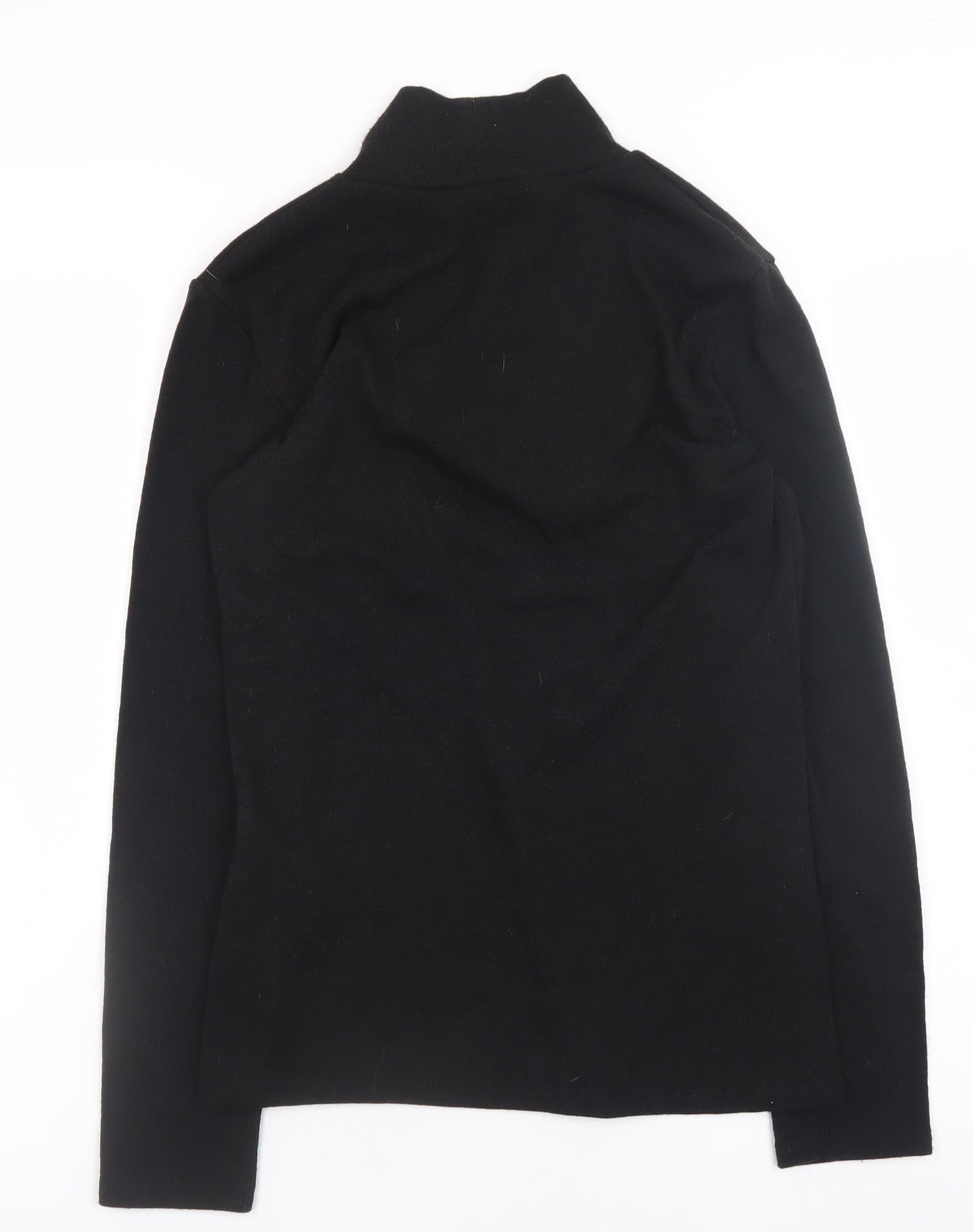 Womens UK Size M Zara Black Pullover Jumper